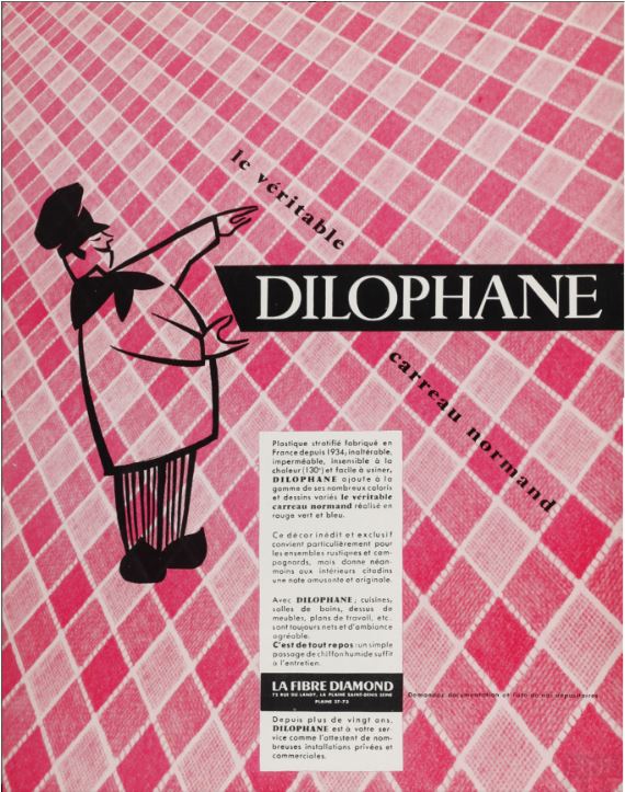 publicité Dilophane de 1958