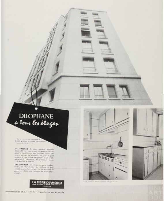 publicité pour le dilophane, années 1960
